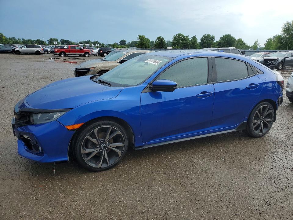 Продажа на аукционе авто 2018 Honda Civic, vin: SHHFK7H46JU300213, номер лота: 61775936