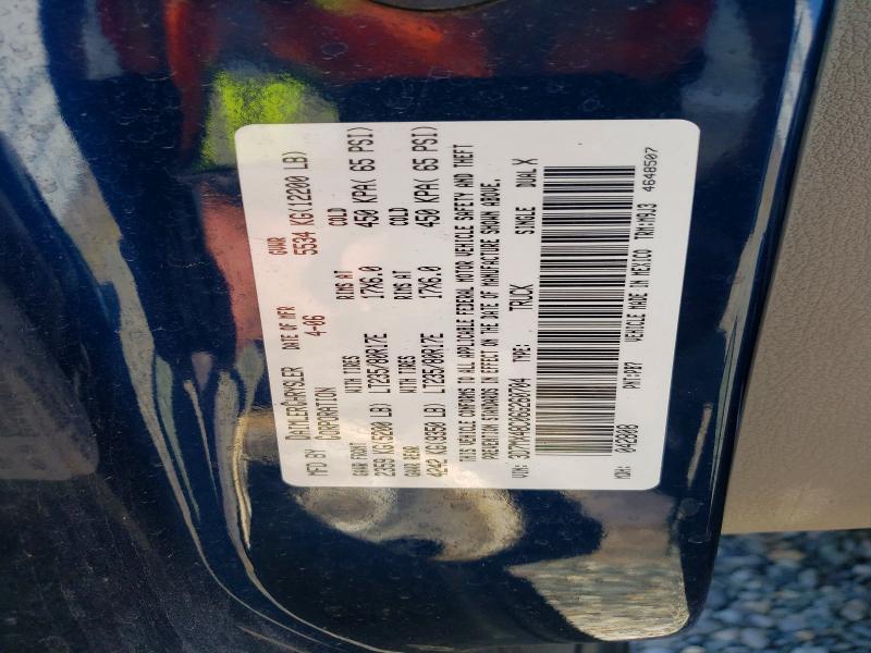 2006 Dodge Ram 3500 მანქანა იყიდება აუქციონზე, vin: 3D7MX48C06G260704, აუქციონის ნომერი: 60052006