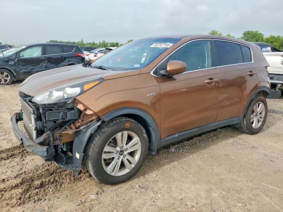 60792796 :رقم المزاد ، KNDPMCAC5J7447493 vin ، 2018 Kia Sportage مزاد بيع