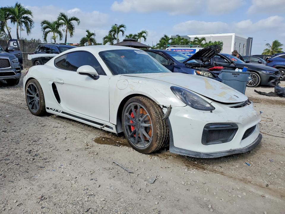 60589916 :رقم المزاد ، WP0AC2A82GK197098 vin ، 2016 Porsche Cayman مزاد بيع