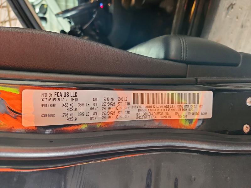 Продажа на аукционе авто 2018 Dodge Durango, vin: 1C4RDJDG4JC497336, номер лота: 60581276