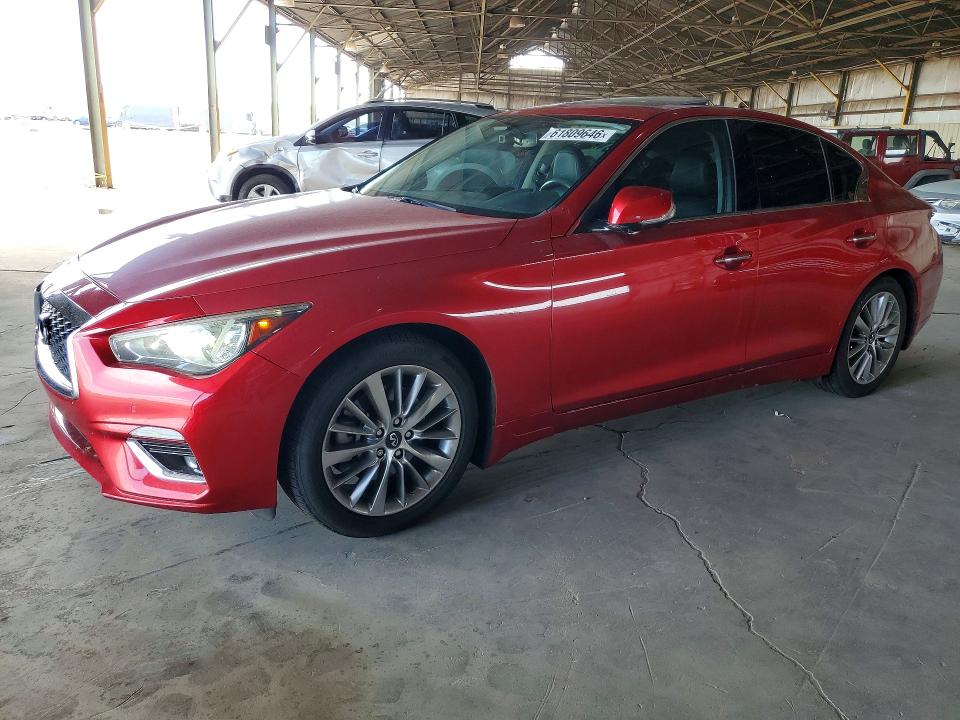 Продажа на аукционе авто 2021 Infiniti Q50, vin: JN1EV7BP4MM704570, номер лота: 61809646