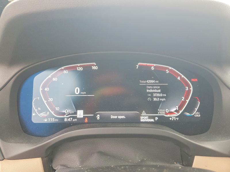 2021 Bmw X3 მანქანა იყიდება აუქციონზე, vin: 5UXTY5C0XM9F50078, აუქციონის ნომერი: 61639836