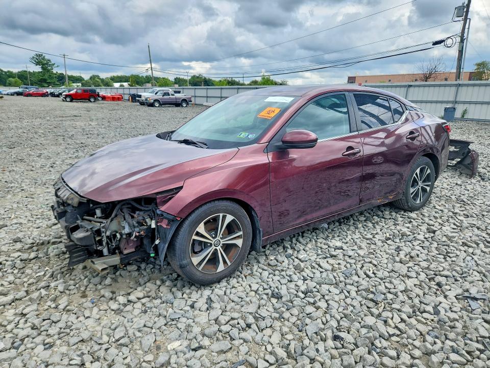 61861866 :رقم المزاد ، 3N1AB8CV0LY296719 vin ، 2020 Nissan Sentra مزاد بيع