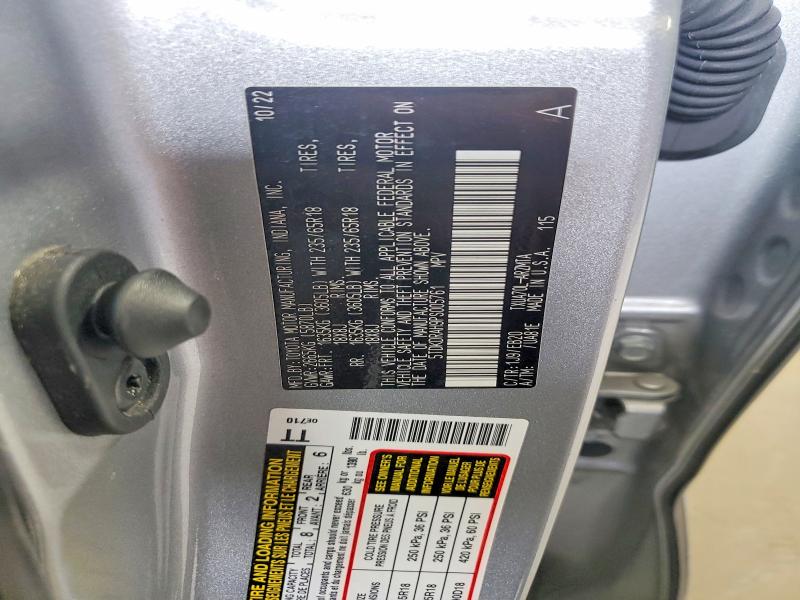 2023 Toyota Highlander მანქანა იყიდება აუქციონზე, vin: 5TDKDRAH9PS005761, აუქციონის ნომერი: 61791046