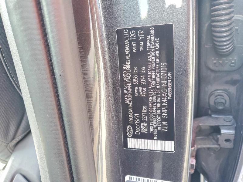 Продажа на аукционе авто 2022 Hyundai Elantra, vin: 5NPLM4AG1NH071013, номер лота: 61809166