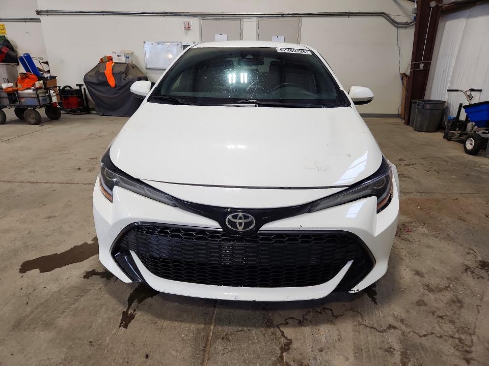 62289726 :رقم المزاد ، JTNK4RBE6K3039439 vin ، 2019 Toyota Corolla Hatchback مزاد بيع