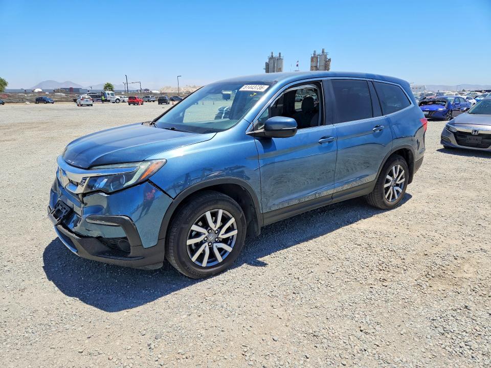 2021 Honda Pilot მანქანა იყიდება აუქციონზე, vin: 5FNYF5H3XMB033043, აუქციონის ნომერი: 61443736