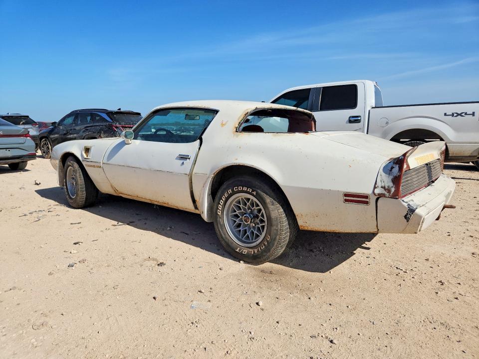 Продажа на аукционе авто 1980 Pontiac Trans Am T-top, vin: 2W87WAN110114, номер лота: 62122486