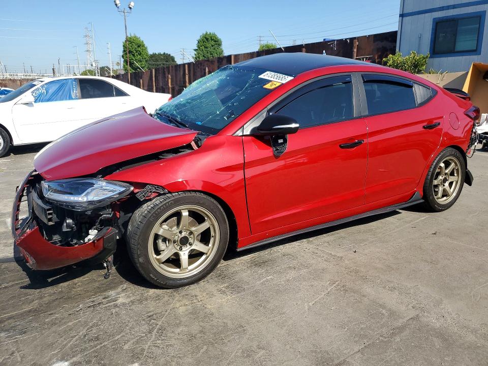 Продаж на аукціоні авто 2017 Hyundai Elantra, vin: KMHD84LF4HU262900, номер лоту: 61385686