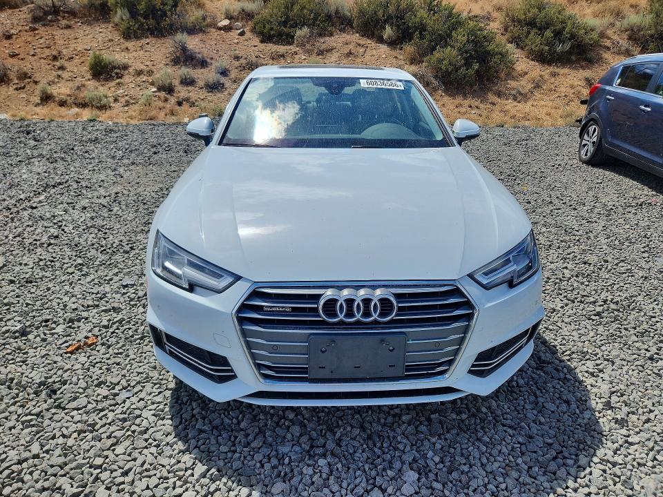 2018 Audi A4 მანქანა იყიდება აუქციონზე, vin: WAUENAF49JN002354, აუქციონის ნომერი: 60836586