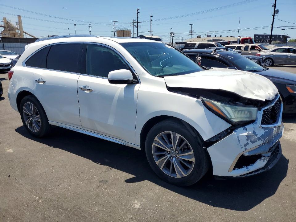 61623646 :رقم المزاد ، 5J8YD4H8XLL001119 vin ، 2020 Acura Mdx مزاد بيع