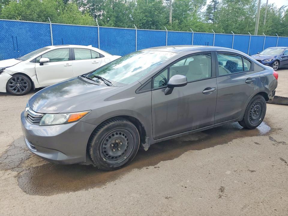 Auction sale of the 2012 Honda Civic, vin: 2HGFB2F47CH046050, lot number: 60756016