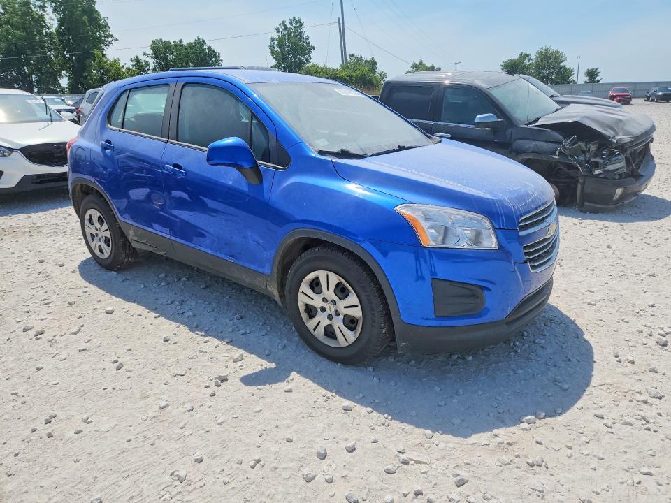2016 Chevrolet Trax მანქანა იყიდება აუქციონზე, vin: KL7CJKSB2GB757059, აუქციონის ნომერი: 61019226