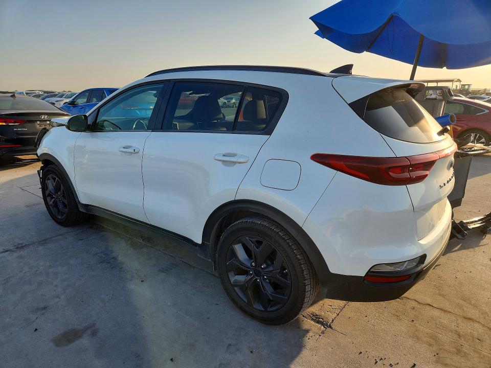 60031066 :رقم المزاد ، KNDP63AC7M7871739 vin ، 2021 Kia Sportage مزاد بيع