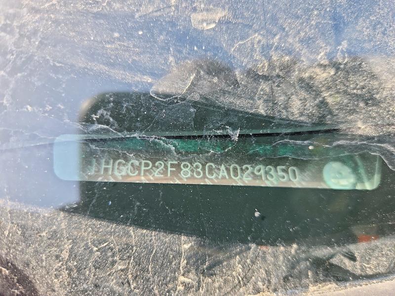 Aukcja sprzedaży 2012 Honda Accord, vin: 1HGCP2F83CA029350, numer aukcji: 61348226