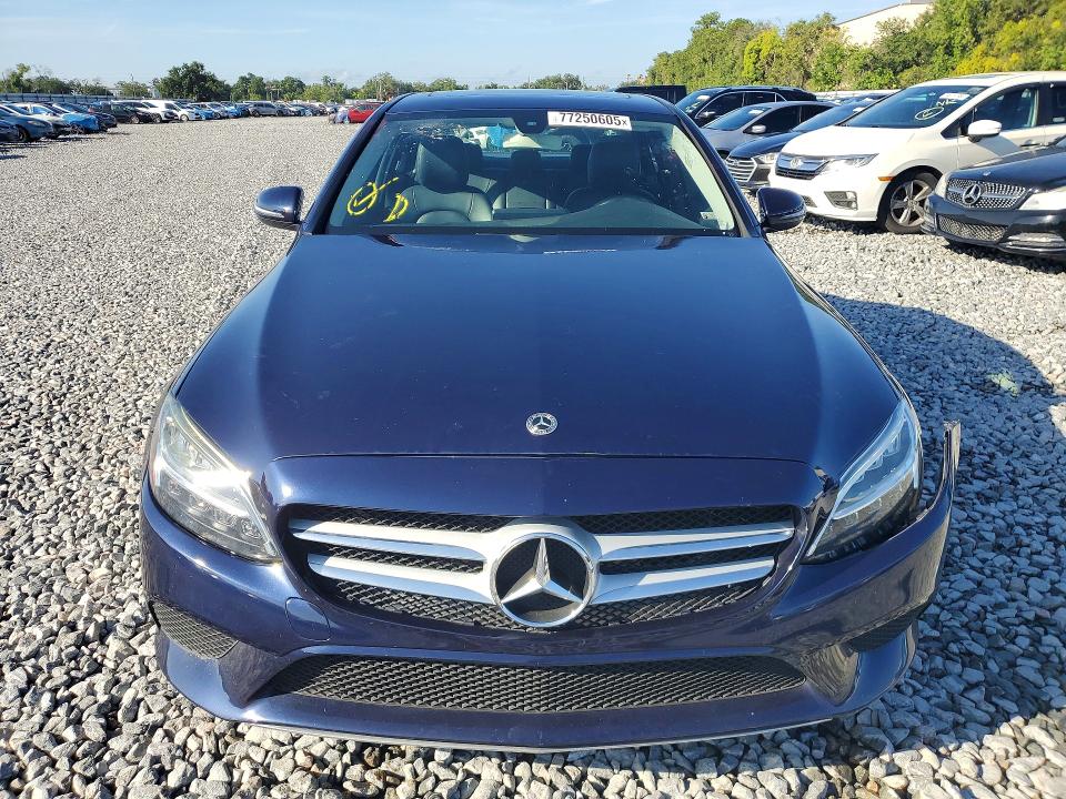 77250605 :رقم المزاد ، 55SWF8DB1KU308350 vin ، 2019 Mercedes-benz C مزاد بيع