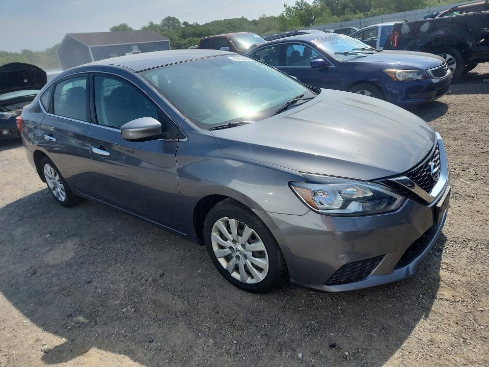 59238556 :رقم المزاد ، 3N1AB7AP9KY285635 vin ، 2019 Nissan Sentra مزاد بيع