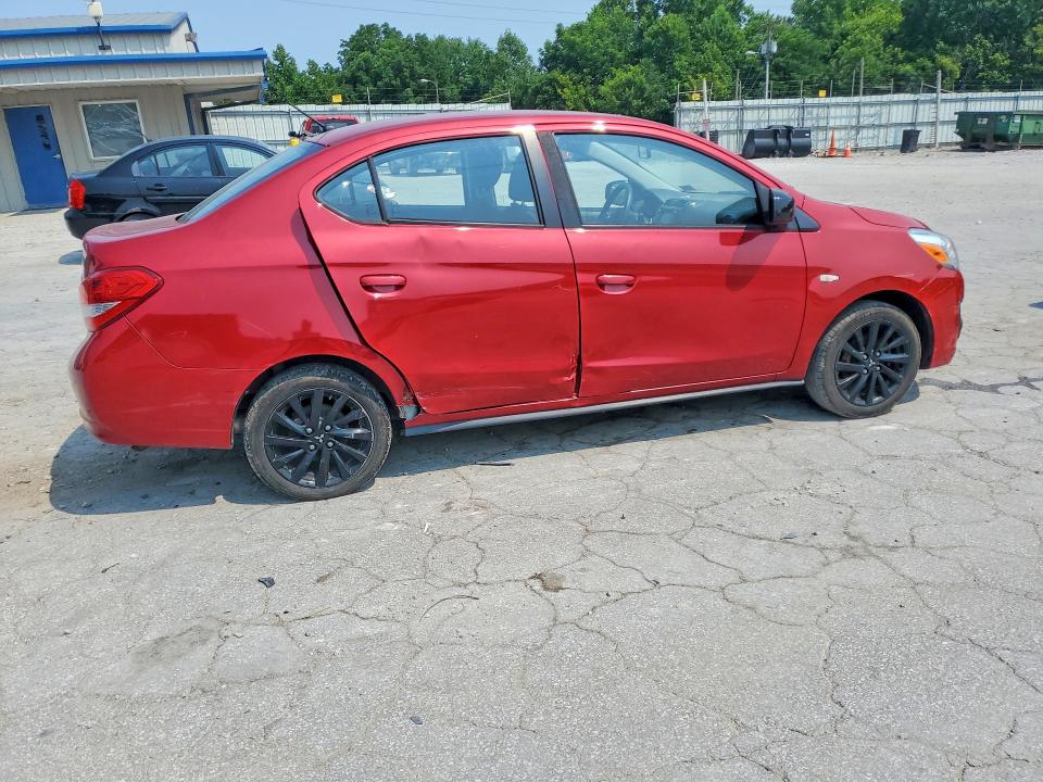 60819416 :رقم المزاد ، ML32F4FJ6LHF00318 vin ، 2020 Mitsubishi Mirage مزاد بيع