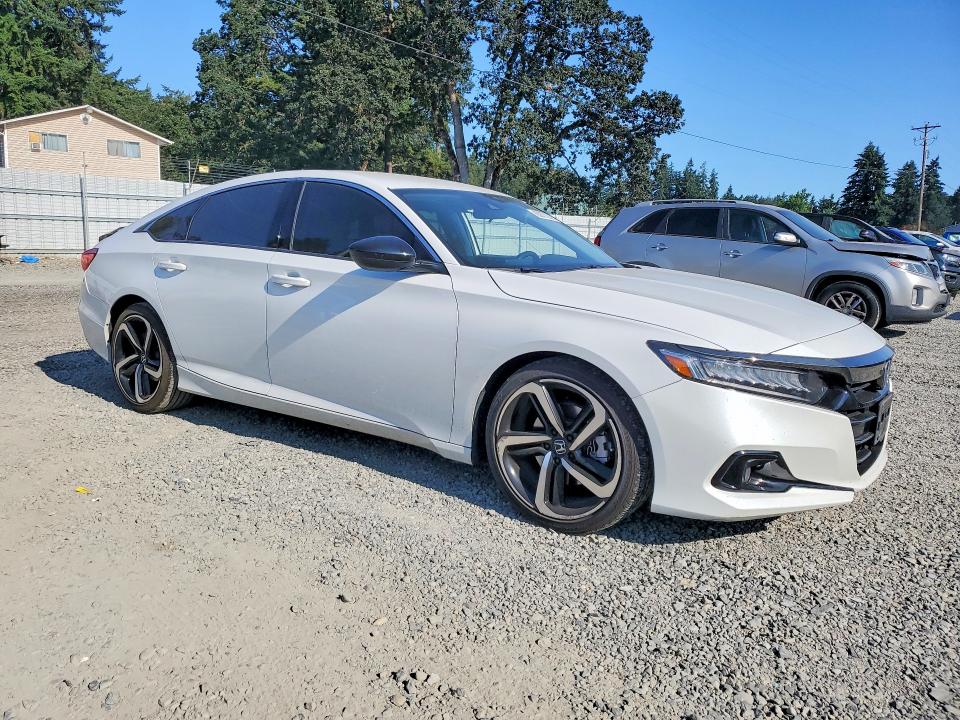Продажа на аукционе авто 2021 Honda Accord, vin: 1HGCV1F48MA031609, номер лота: 60877276