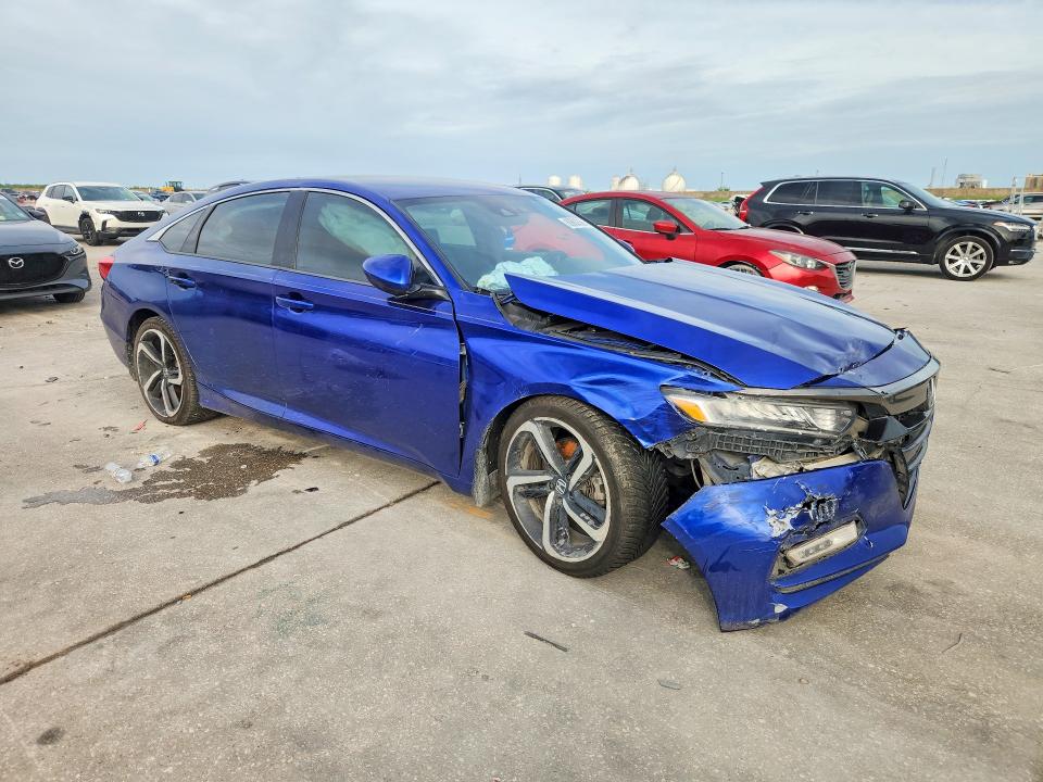 2018 Honda Accord მანქანა იყიდება აუქციონზე, vin: 1HGCV1F37JA222294, აუქციონის ნომერი: 60663356