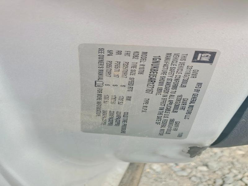 2010 Chevrolet Tahoe მანქანა იყიდება აუქციონზე, vin: 1GNUKBE05AR127167, აუქციონის ნომერი: 61926206