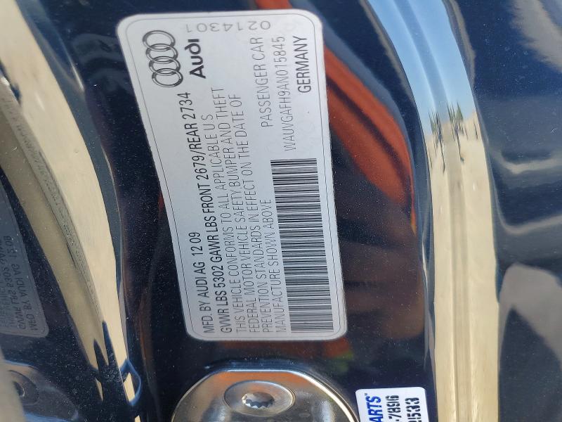 Aukcja sprzedaży 2010 Audi S5, vin: WAUVGAFH9AN015845, numer aukcji: 63030826