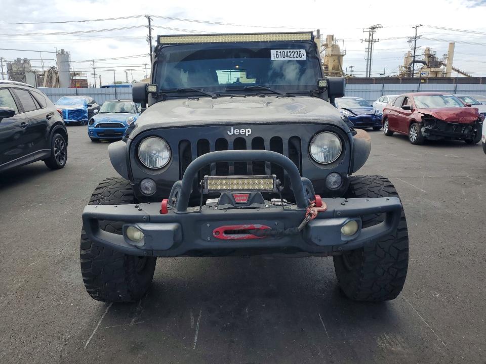 2014 Jeep Wrangler Unlimited მანქანა იყიდება აუქციონზე, vin: 1C4BJWFG7EL267994, აუქციონის ნომერი: 61042236