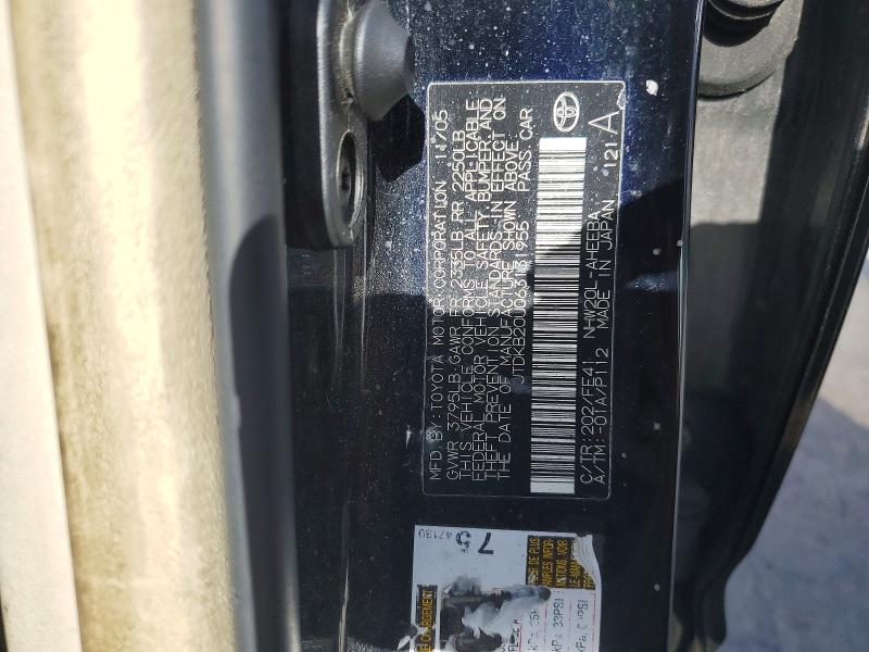 Aukcja sprzedaży 2006 Toyota Prius, vin: JTDKB20U063131955, numer aukcji: 60513806