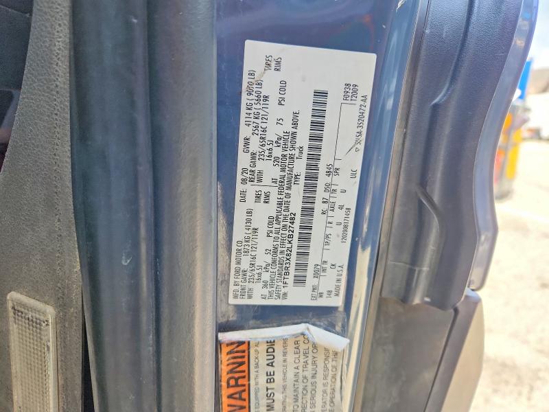Aukcja sprzedaży 2020 Ford Transit, vin: 1FTBR3X82LKB27482, numer aukcji: 58157156