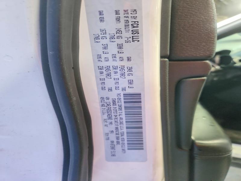 61539406 :رقم المزاد ، 1C4RJFAG5GC462002 vin ، 2016 Jeep Grand Cherokee مزاد بيع