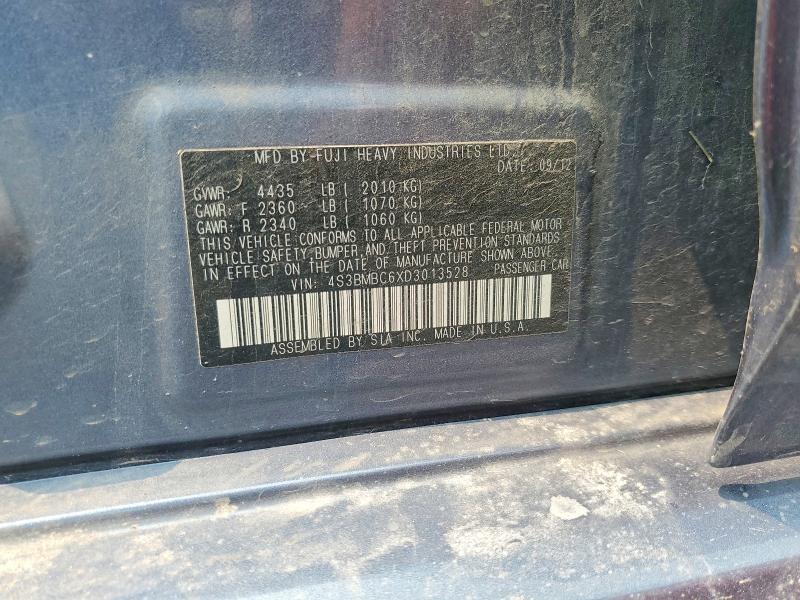 Продажа на аукционе авто 2013 Subaru Legacy, vin: 4S3BMBC6XD3013528, номер лота: 61446716