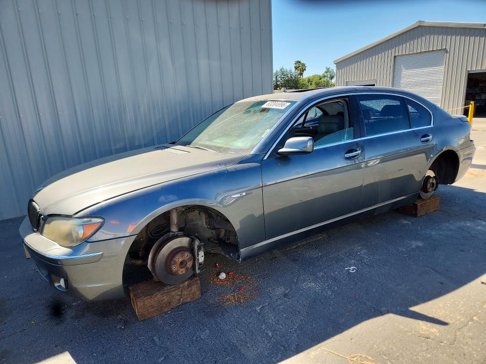 2008 Bmw 750 მანქანა იყიდება აუქციონზე, vin: WBAHN83568DT84619, აუქციონის ნომერი: 63204996