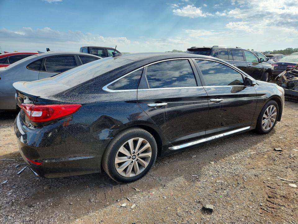 61143916 :رقم المزاد ، 5NPE34AF5HH534715 vin ، 2017 Hyundai Sonata مزاد بيع