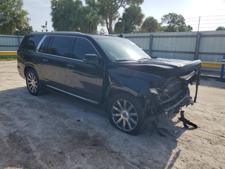 2022 Cadillac Escalade მანქანა იყიდება აუქციონზე, vin: 1GYS4MKL1NR137103, აუქციონის ნომერი: 61803346