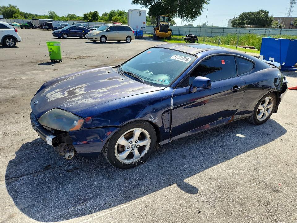 Продажа на аукционе авто 2005 Hyundai Tiburon, vin: KMHHM65D75U184743, номер лота: 61595326