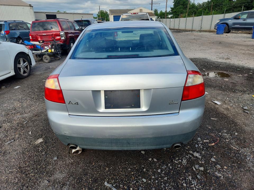 Aukcja sprzedaży 2002 Audi A4, vin: WAULT68E02A176192, numer aukcji: 62751516