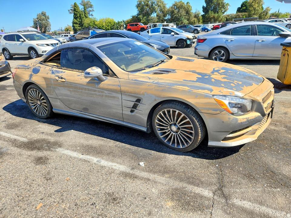 2015 Mercedes-benz Sl მანქანა იყიდება აუქციონზე, vin: WDDJK7DA2FF031529, აუქციონის ნომერი: 62018316