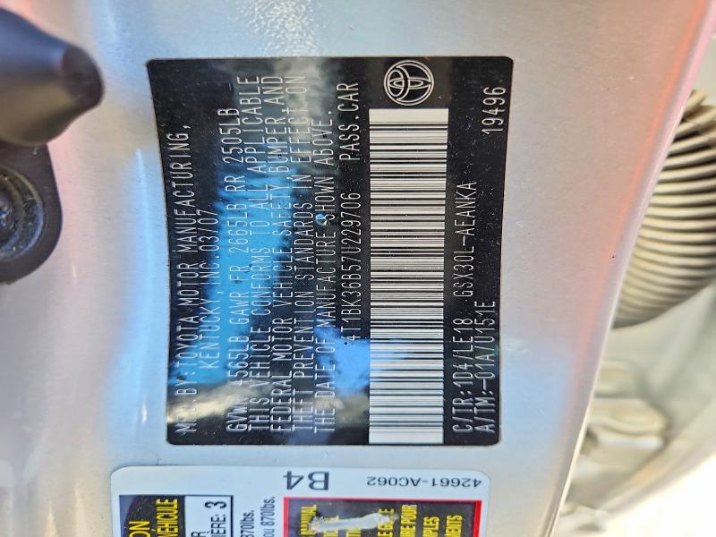 Aukcja sprzedaży 2007 Toyota Avalon, vin: 4T1BK36B57U229706, numer aukcji: 63181696