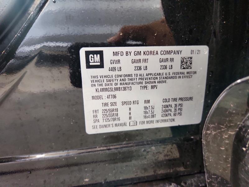 Продаж на аукціоні авто 2021 Buick Encore Gx, vin: KL4MMGSL9MB138713, номер лоту: 62502366