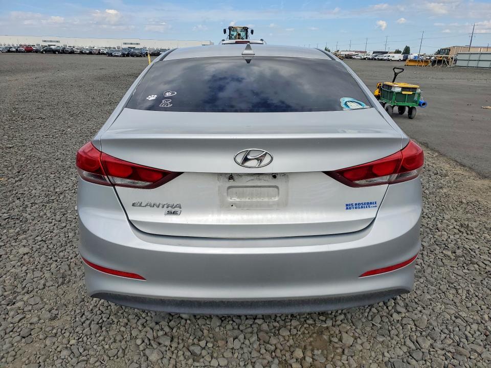 59543836 :رقم المزاد ، 5NPD74LF7HH087186 vin ، 2017 Hyundai Elantra مزاد بيع