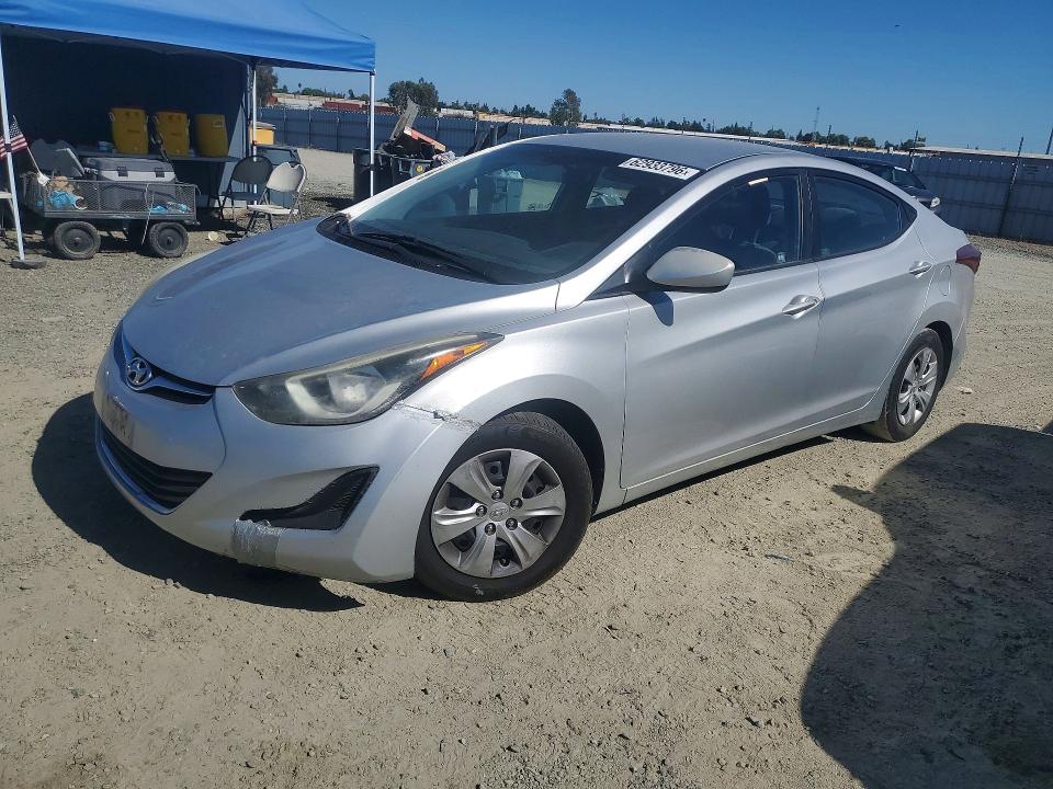 2016 Hyundai Elantra მანქანა იყიდება აუქციონზე, vin: 5NPDH4AE7GH681038, აუქციონის ნომერი: 62933796