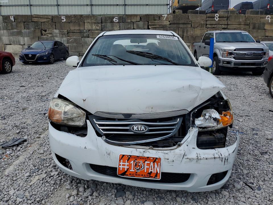 62630036 :رقم المزاد ، KNAFE122X85518368 vin ، 2008 Kia Spectra مزاد بيع