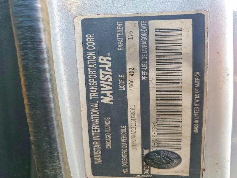 Продаж на аукціоні авто 1996 International 4900series, vin: 1HTSDAAR3TH402961, номер лоту: 62027406