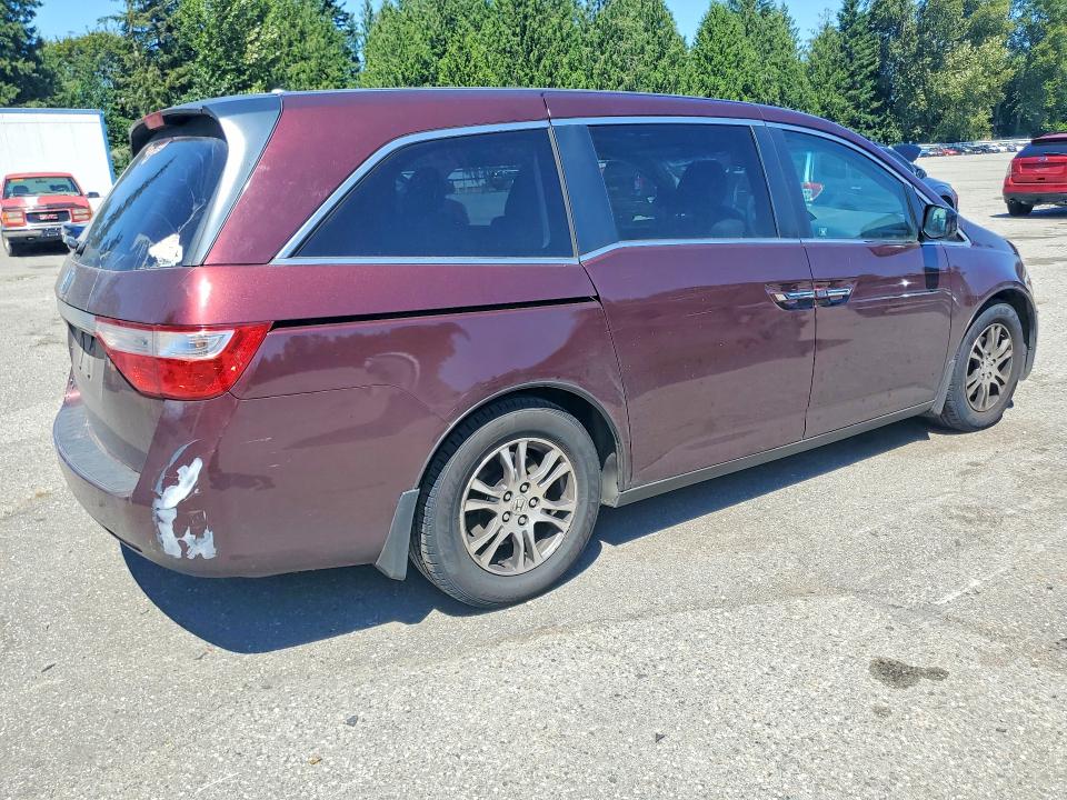 Продажа на аукционе авто 2011 Honda Odyssey, vin: 5FNRL5H6XBB058237, номер лота: 61034016