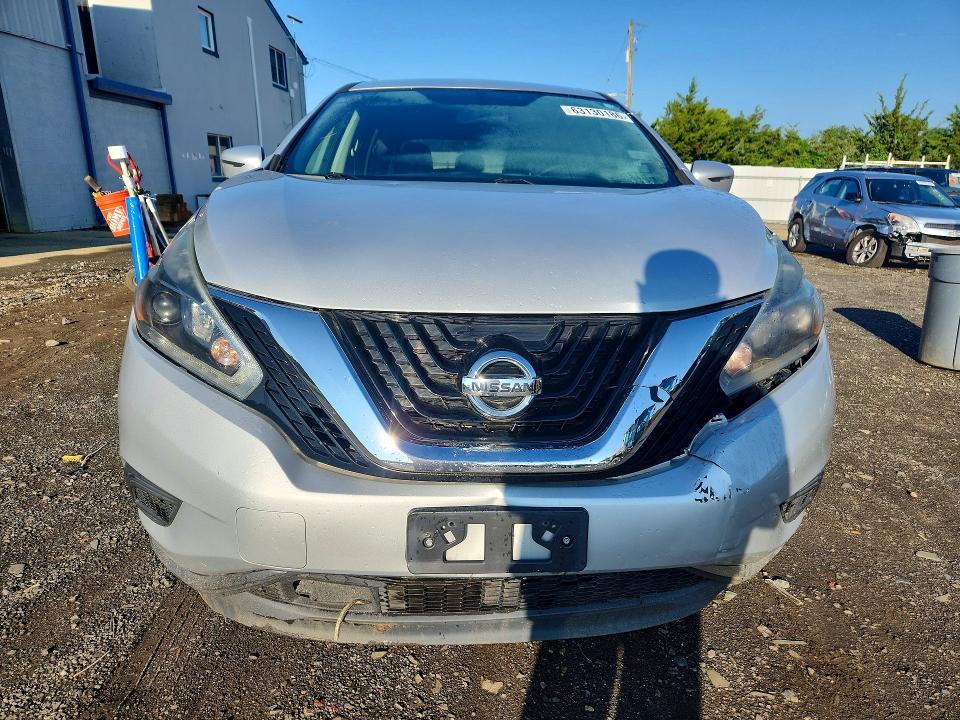 2018 Nissan Murano მანქანა იყიდება აუქციონზე, vin: 5N1AZ2MH5JN148988, აუქციონის ნომერი: 63130186