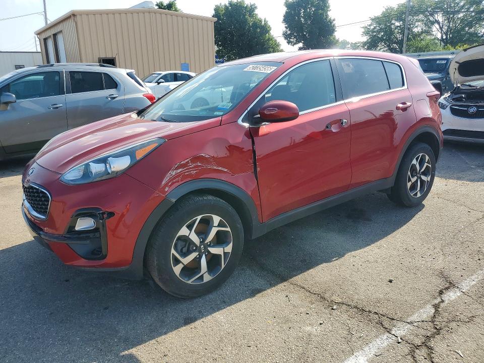 2021 Kia Sportage მანქანა იყიდება აუქციონზე, vin: KNDPMCAC5M7901701, აუქციონის ნომერი: 59655576