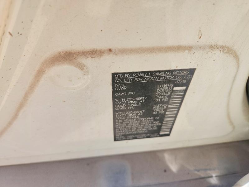 62692786 :رقم المزاد ، KNMAT2MT0GP718502 vin ، 2016 Nissan Rogue مزاد بيع