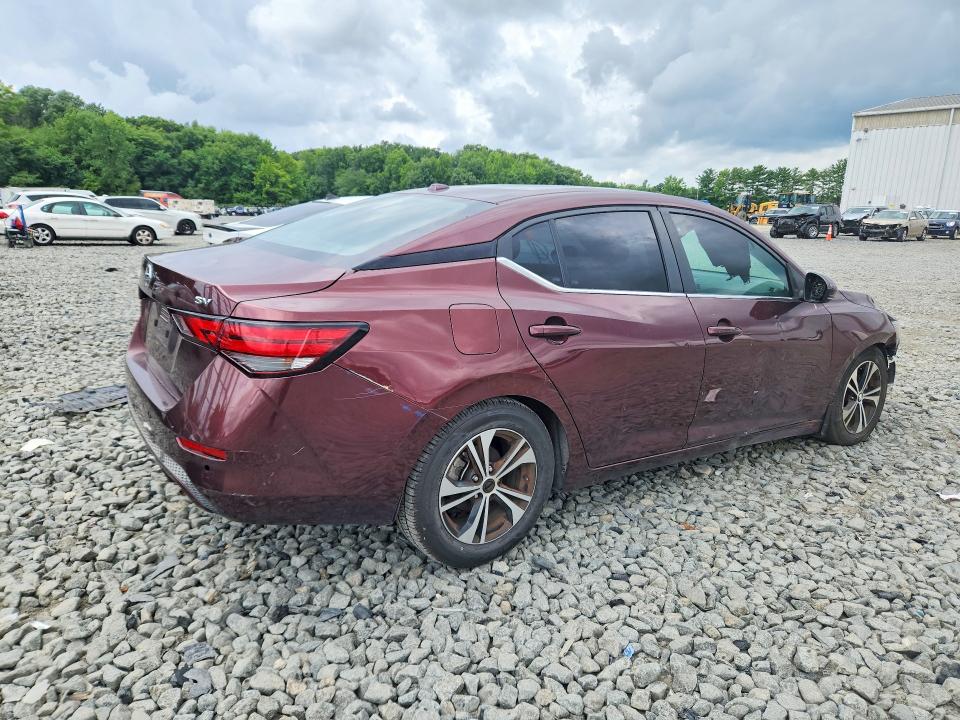 61861866 :رقم المزاد ، 3N1AB8CV0LY296719 vin ، 2020 Nissan Sentra مزاد بيع