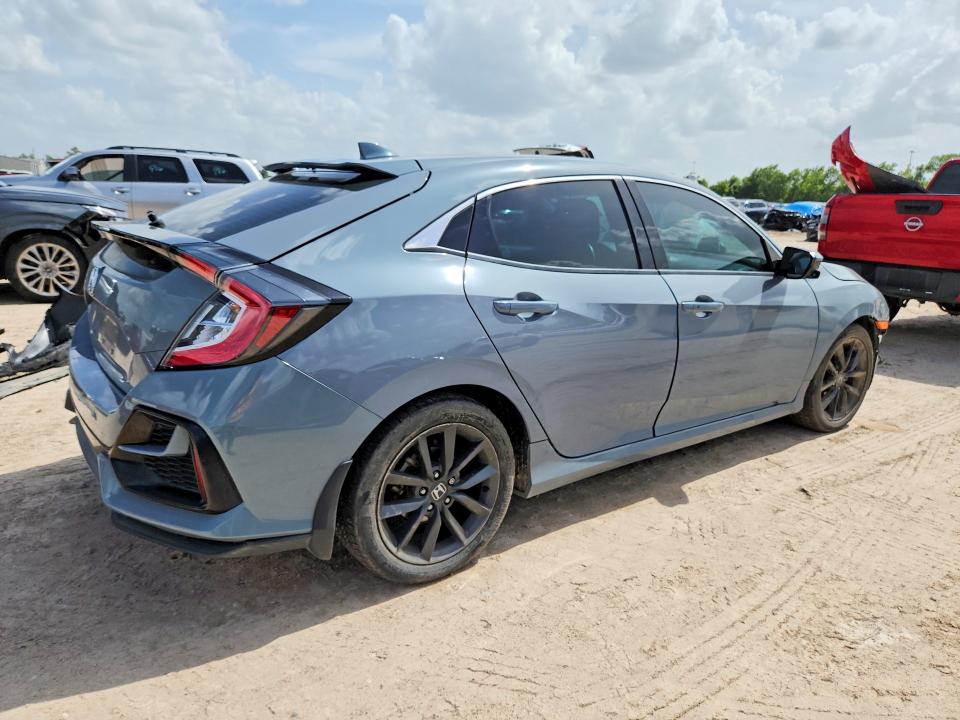 2021 Honda Civic მანქანა იყიდება აუქციონზე, vin: SHHFK7H67MU203169, აუქციონის ნომერი: 61382306
